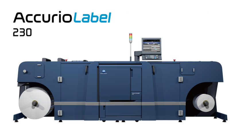 Konica Minolta AccurioLabel 230 dijital etiket baskı makinesi